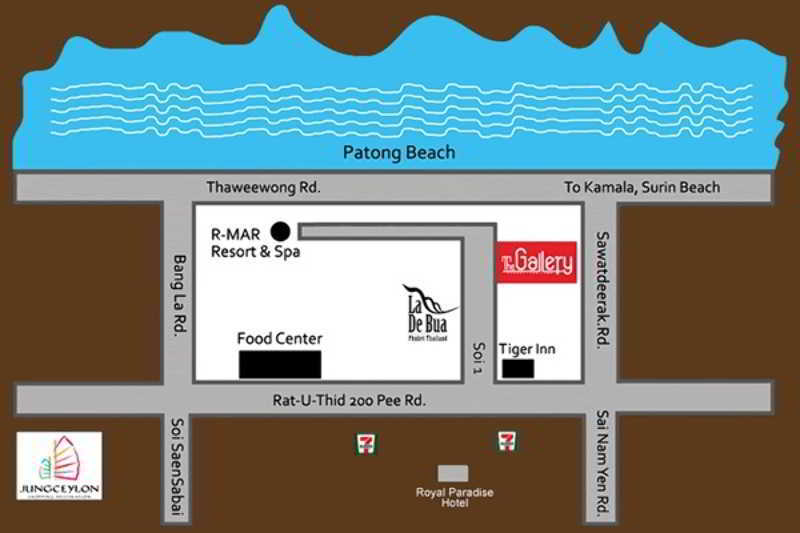 La De Bua Hotel Patong Exterior photo